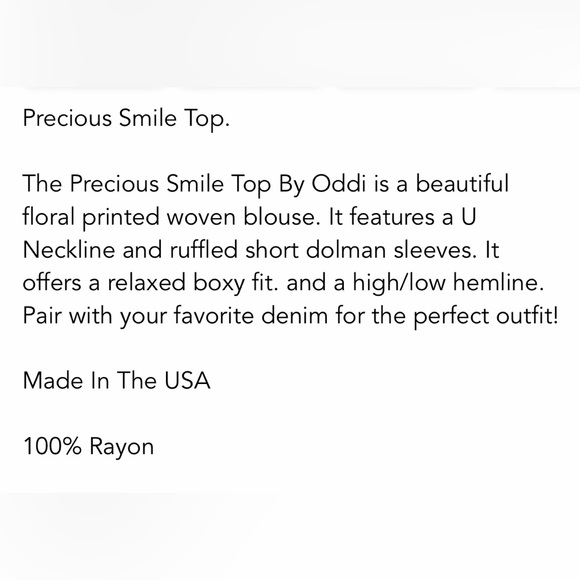 NEW ODDI Oversized Top 2x - Picture 7 of 7